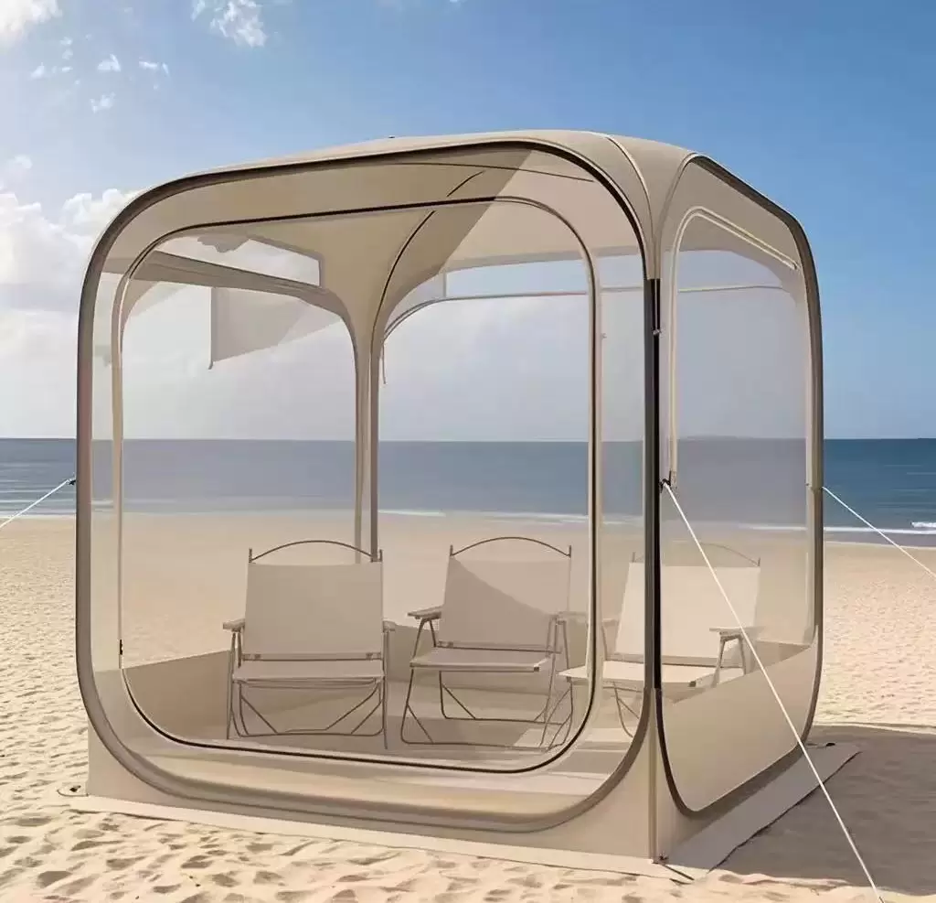 ClearView Bubble Tent: Sofortiger Aufbau für ganzjährigen Outdoor-Spaß