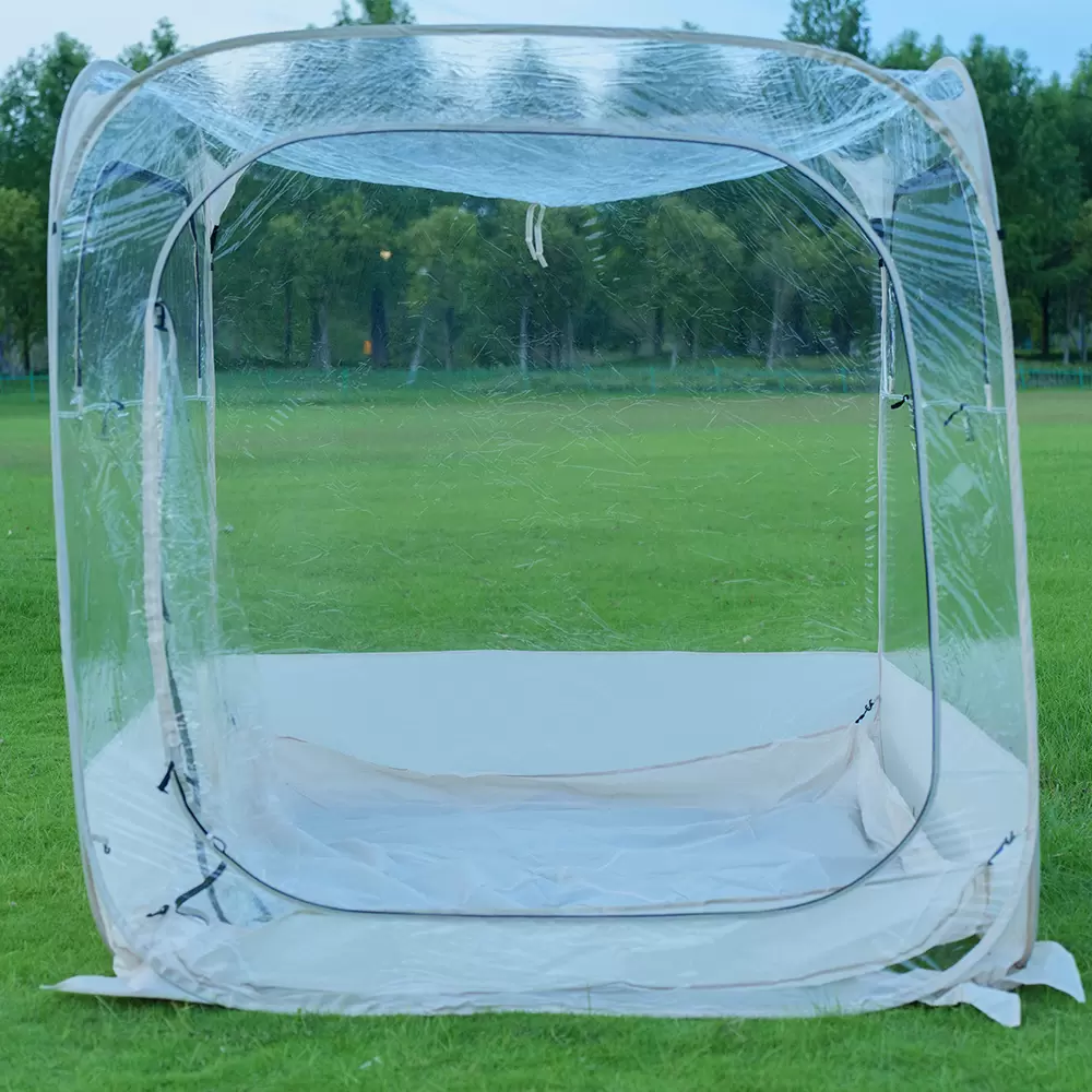 ClearView Bubble Tent: Sofortiger Aufbau für ganzjährigen Outdoor-Spaß