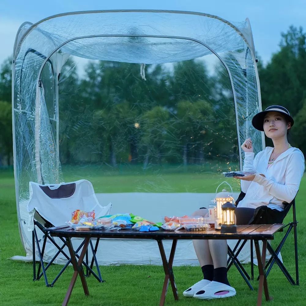 ClearView Bubble Tent: Sofortiger Aufbau für ganzjährigen Outdoor-Spaß